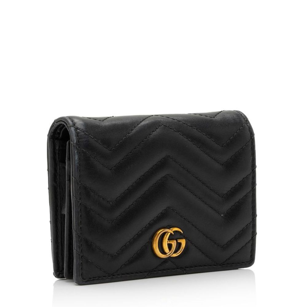 Gucci Matelasse GG Marmont Card Case Wallet - Picture 2 of 15